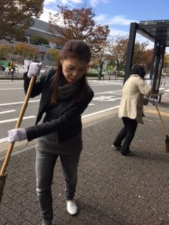 掃除 奥さん