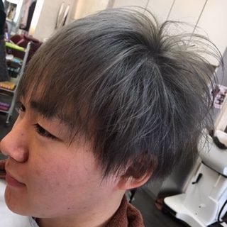 アッシュ ブリーチ3回