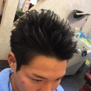 ツーブロック アイロン