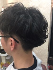 wax5 ツービロックパーマ