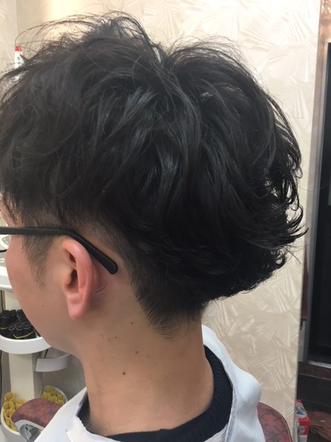 wax5 ツービロックパーマ