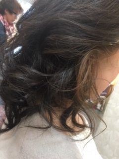 オリーブブラウン アイロン仕上げ