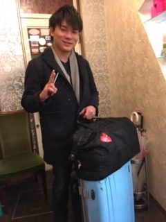 旭彦くん 旅立ち