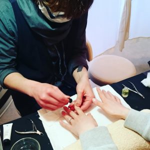 ネイル 講習 2回目