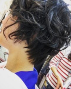 ショートボブ アイロン