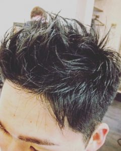 ツーブロック 束感