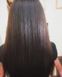ブロー 艶 リタッチ