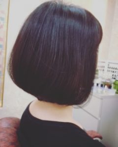 重めボブ オーガニック