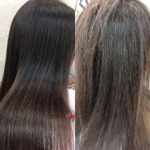 縮毛矯正 ビフォー あふたー