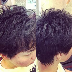 ニュアンス カール パーマ ショートスタイル