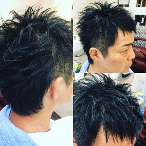 ツーブロック ベリーショート