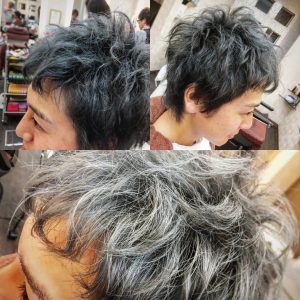 ブリーチオンカラー スモーキーマットアッシュ