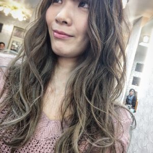 アディクシー 外国人風カラー アメジストシルバー