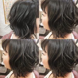 アイロン ボブ ショート 　ガーリー