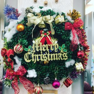 恒例 ビッグクリスマスリース