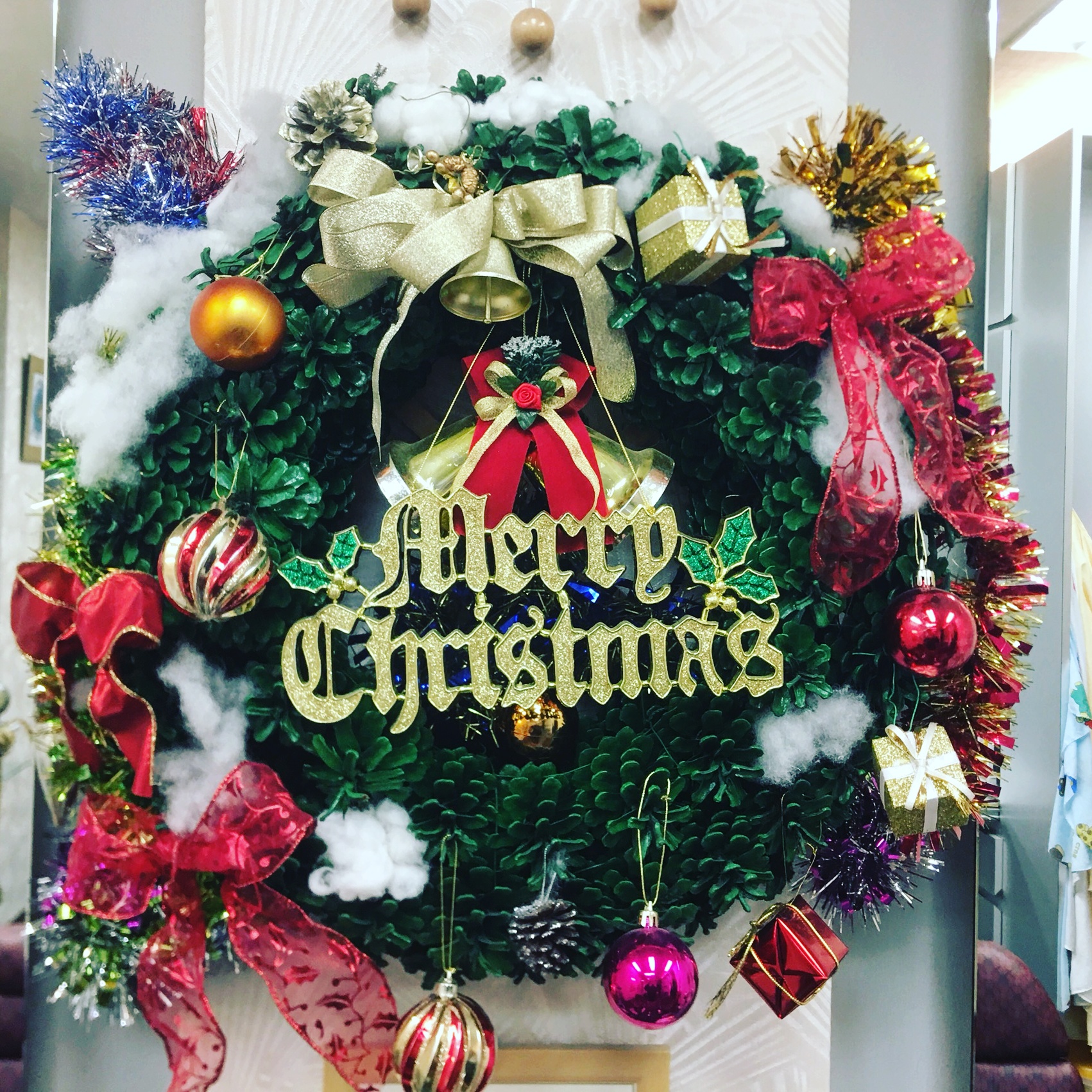 恒例 ビッグクリスマスリース