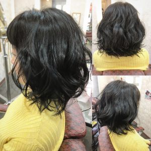 愛され系 ボブ アイロン