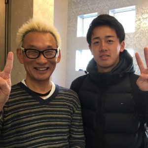 ツーショット写真 オーナー 高校球児