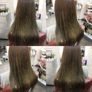 フォギー グレー ベージュ ブロー