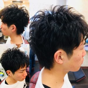 ツーブロックツーブロック ピン