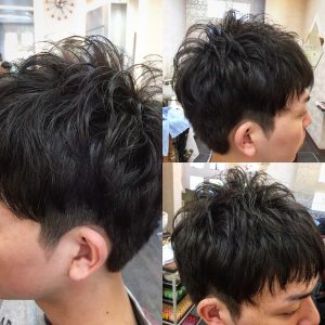 アイロン アレンジ ネープレス 男子