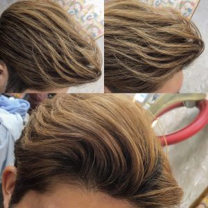 オールバック アイロンセット