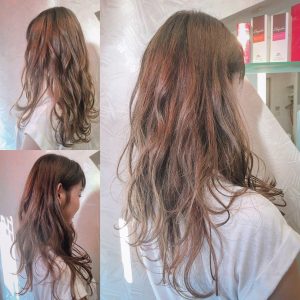 ダブル グラデーションカラー ブルージュ