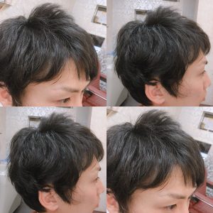 メンズ パーマ カール なかにし