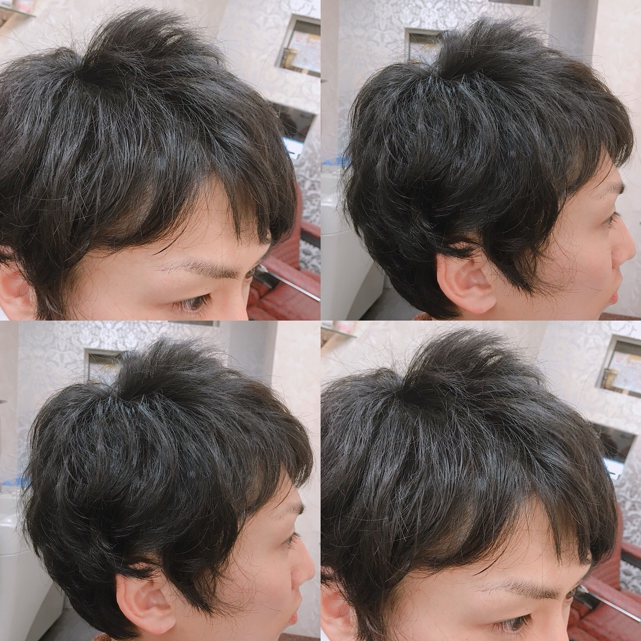 メンズ パーマ カール なかにし