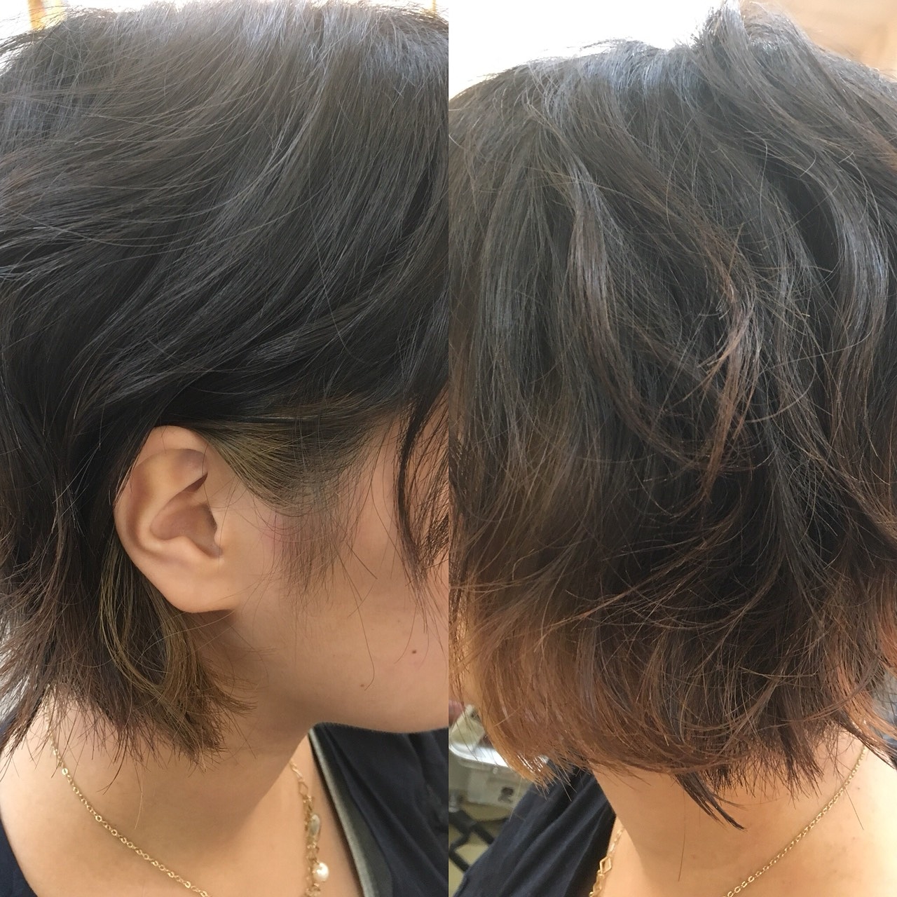 耳かけ インナーカラー