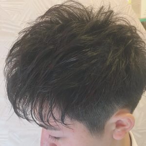 ツーブロ イケメン アマイマスク