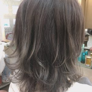 透明 シルバー ほんのり