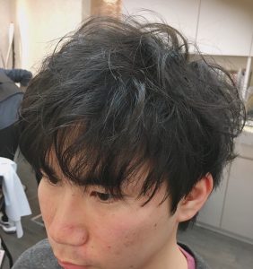 ツイスト メンズ カール