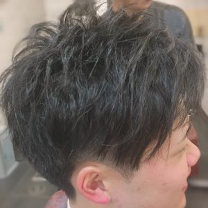 ツイスト クロス ツーブロク