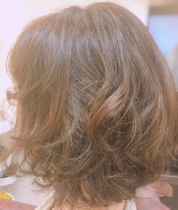 パーマ ボブ ばっさりカット