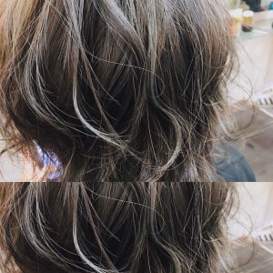 ハイライト シルバー ハイトーン