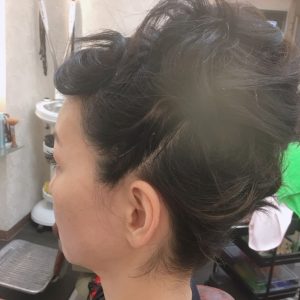 アップ 短い ボブ
