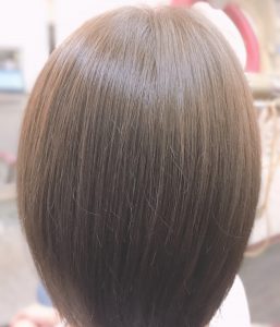 ミントグレージュ ソロ ボブ