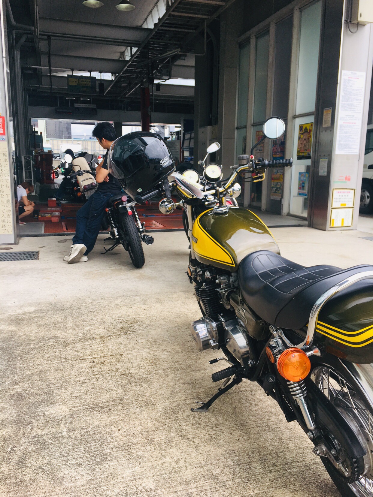 バイク 車検 二度目