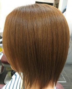 縮毛 ミディ 矯正