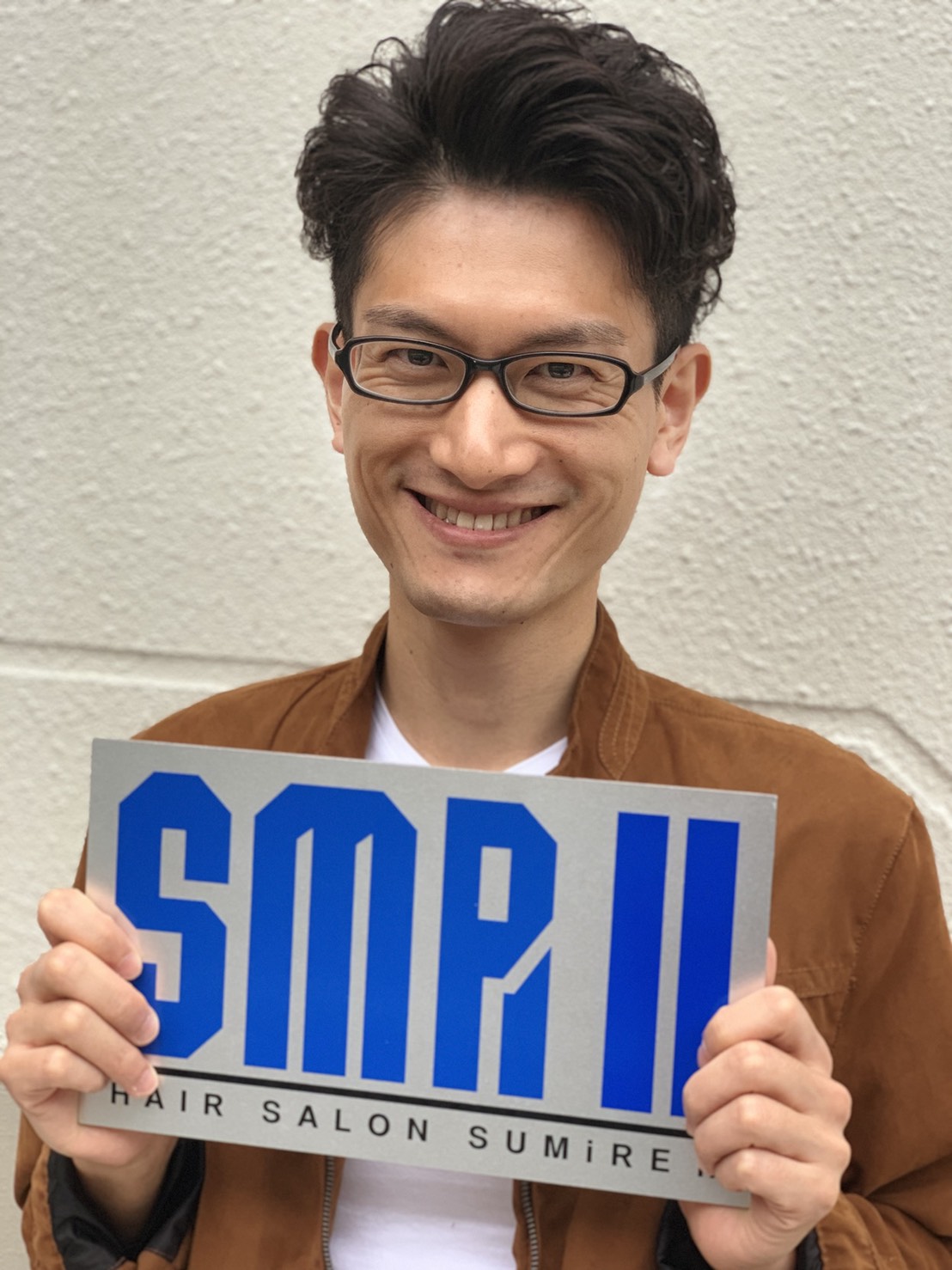 SMR2 看板 パーマ イケメン