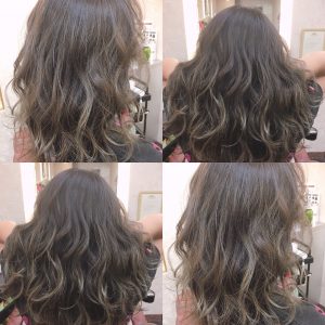 ハイライト 4分割 シルバー