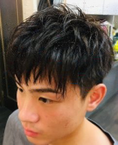 アイロン タピオカ 男子