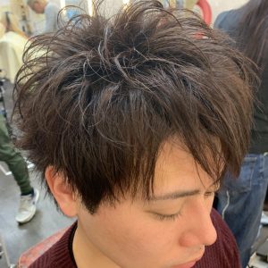 前髪 メンズ ブリック