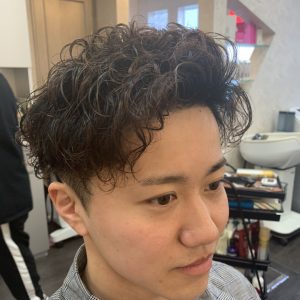 アップバング パーマ 前回