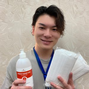 マスウク 消毒 もらった