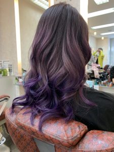 パープルグラデーション おーきっど