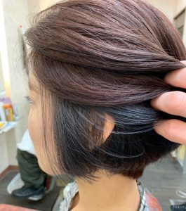コントラスト ピンク シルバー