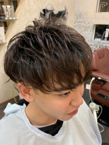 メンズ　ミディアムスタイル