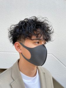 パーマ くるくる